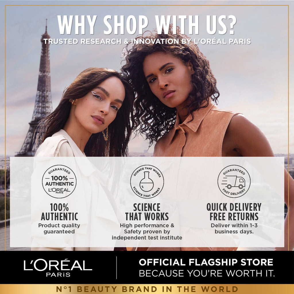 L'Oreal Paris Glycolic Bright Eye Serum with 3% Glycolic Acid  + Vitamin CG + Niacinamide 20ML - MyKady