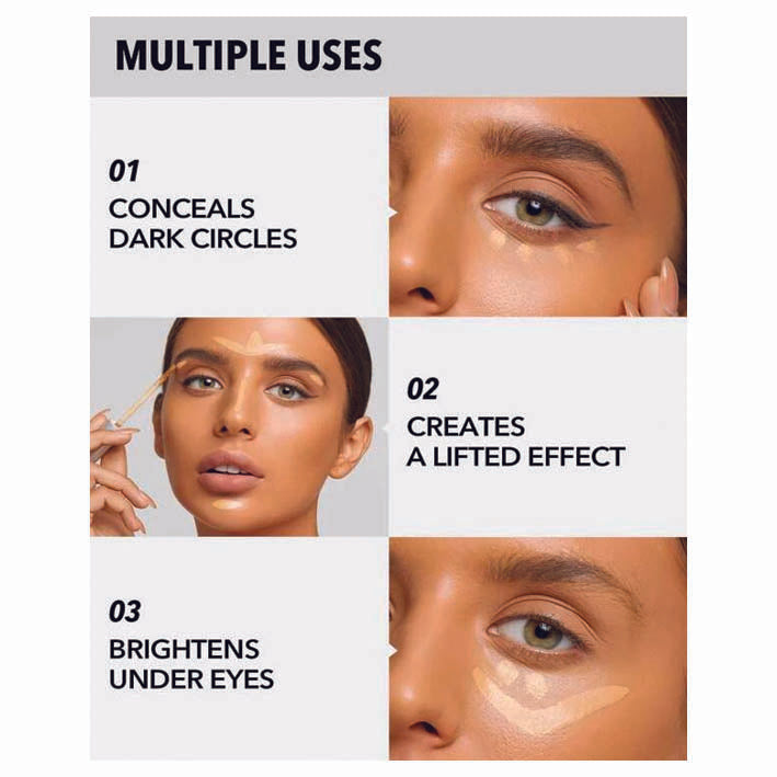 Sheglam 12-Hr Full Coverage Matte Liquid Concealer Long Lasting - MyKady