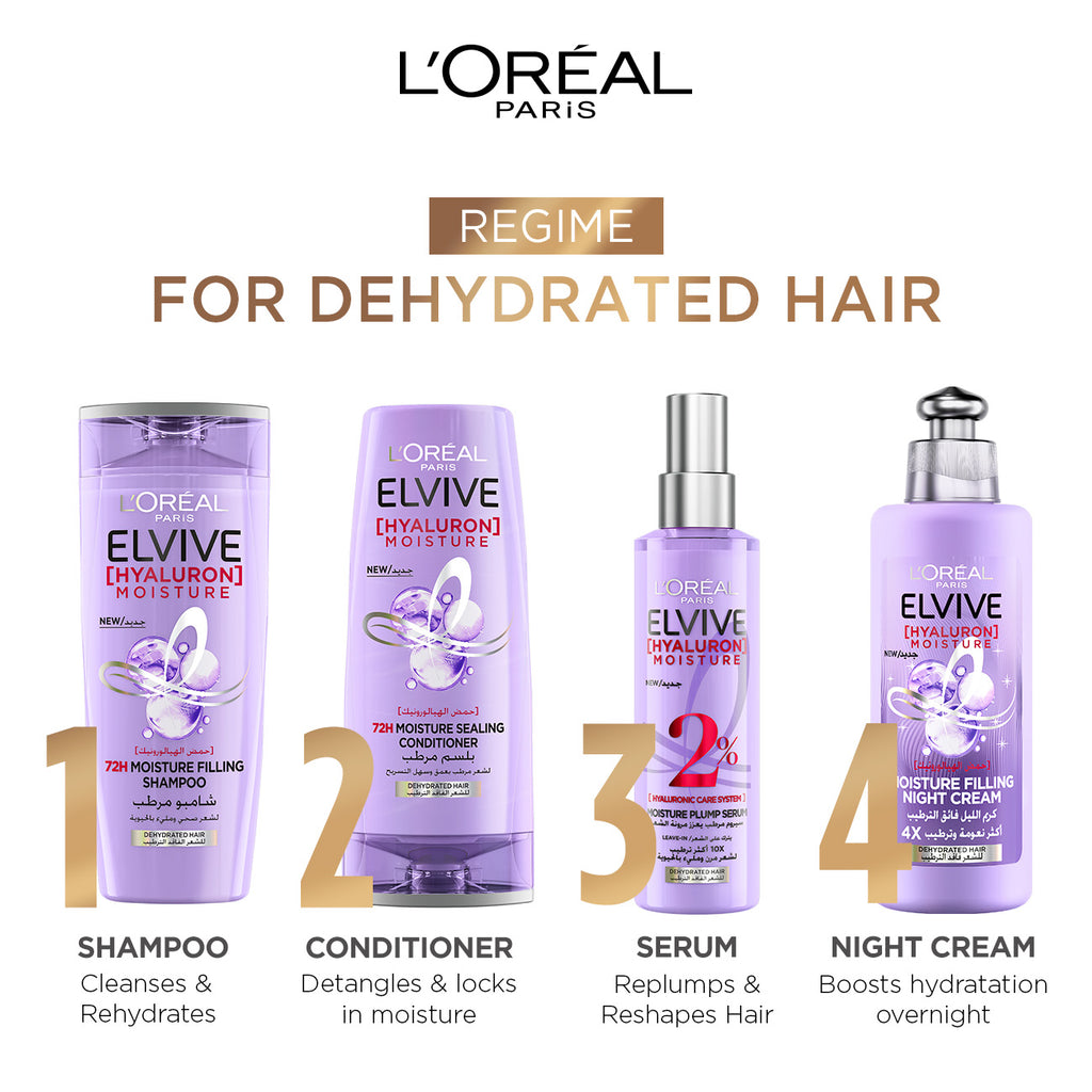 L'Oreal Paris Elvive Hyaluron Plump Conditioner 200ML - MyKady
