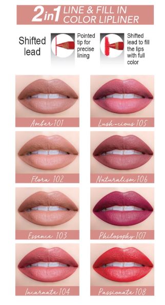 Samoa Love Your Shape Line & Fill Lip Liner - MyKady