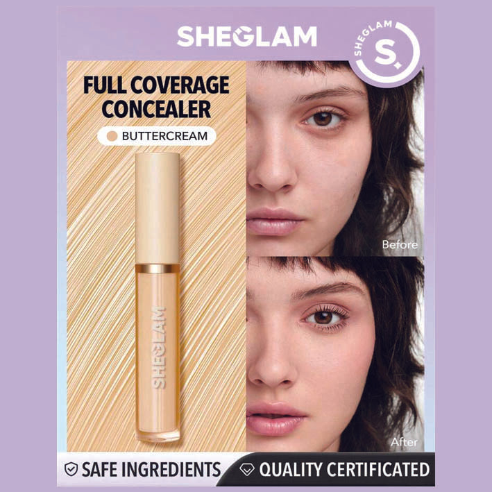 Sheglam 12-Hr Full Coverage Matte Liquid Concealer Long Lasting - MyKady