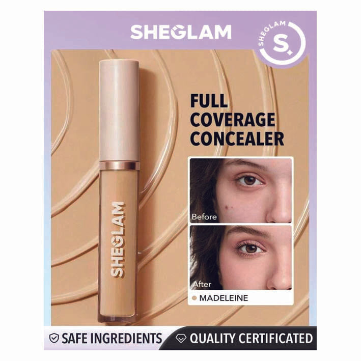 Sheglam 12-Hr Full Coverage Matte Liquid Concealer Long Lasting - MyKady