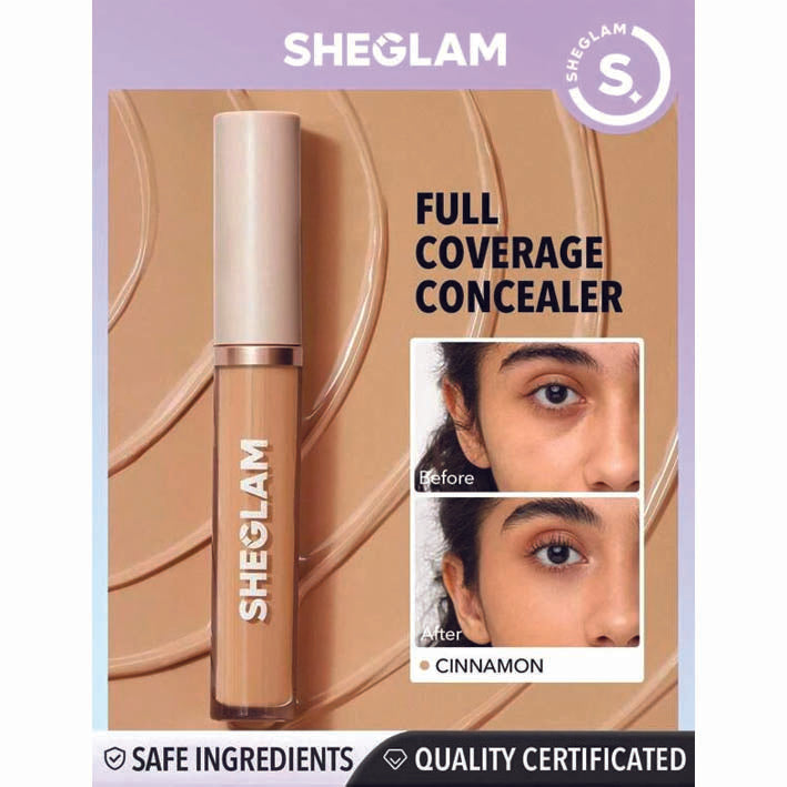Sheglam 12-Hr Full Coverage Matte Liquid Concealer Long Lasting - MyKady