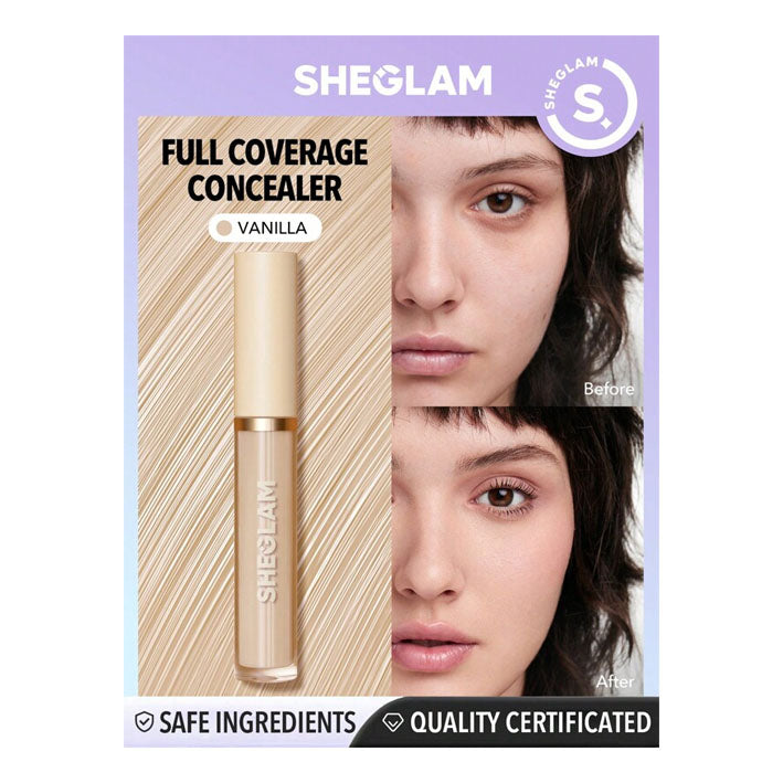 Sheglam 12-Hr Full Coverage Matte Liquid Concealer Long Lasting - MyKady