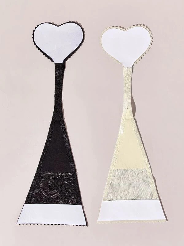 Lace Heart Shaped C-String - MyKady