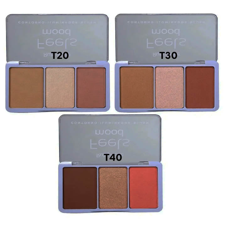 Ruby Rose Feels Mood 3 in 1 Palette - MyKady