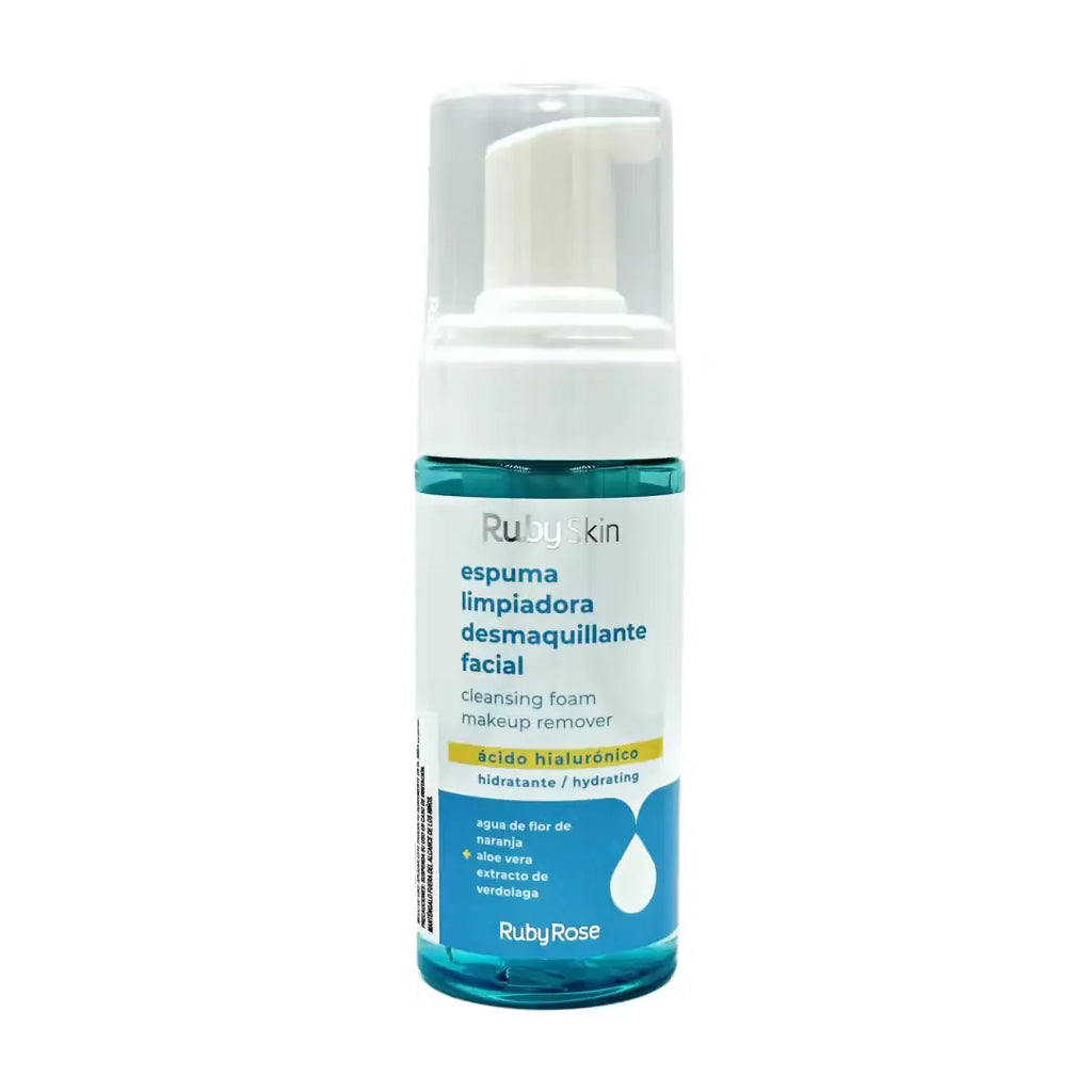 Ruby Rose Facial Cleansing Foam Makeup Remover with Hyaluronic Acid - MyKady