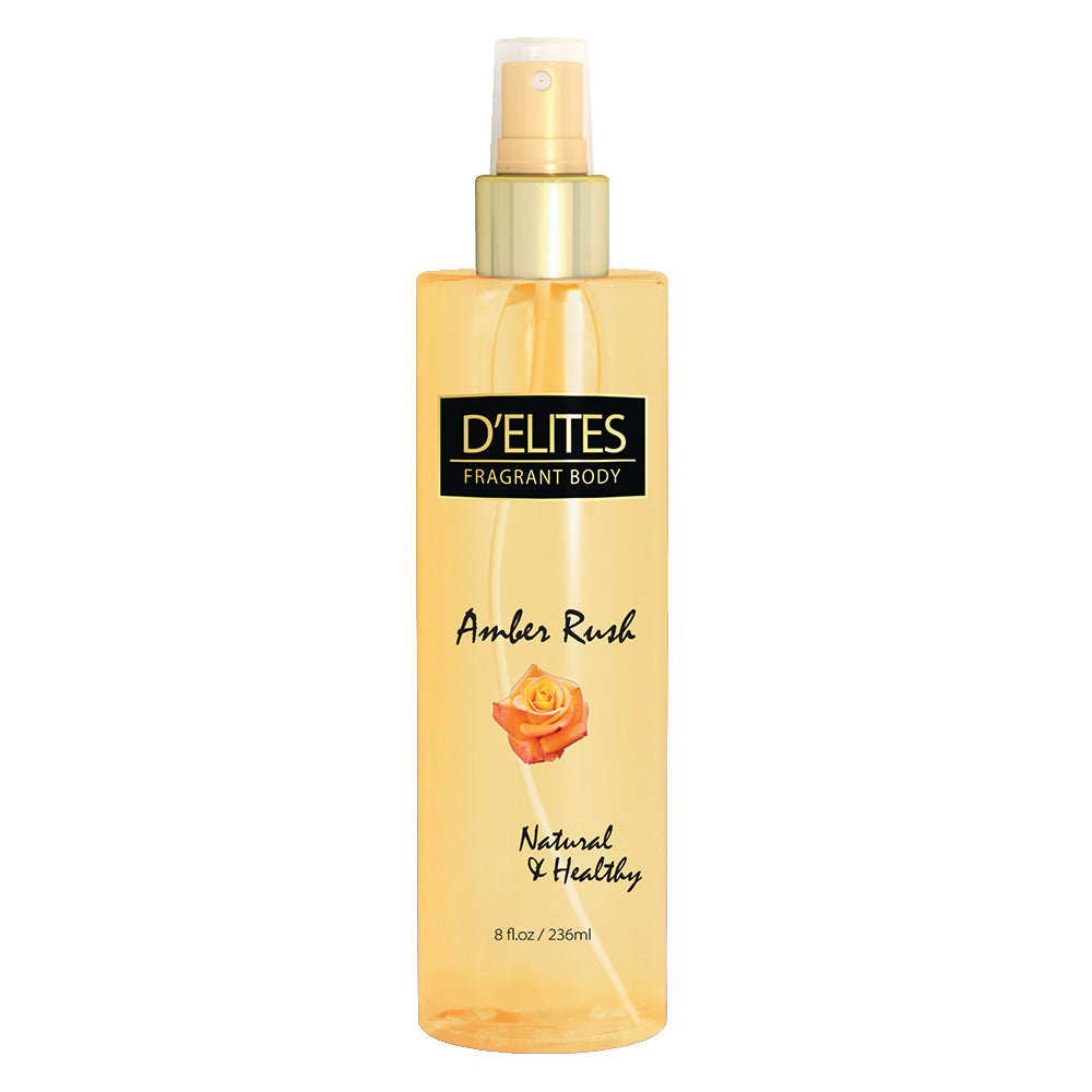 D'Elites Fragrant Body Splash Amber Rush 236 ML - MyKady